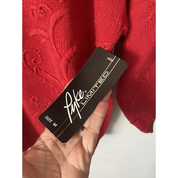 Vintage Pyke Limited Women’s Embroidered Sweater Women’s Small Vintage Sweater - Picture 4 of 8